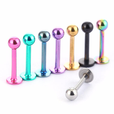 Solid Steel Tongue Ring