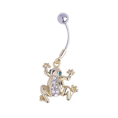 Wild Frogs Belly Button Ring