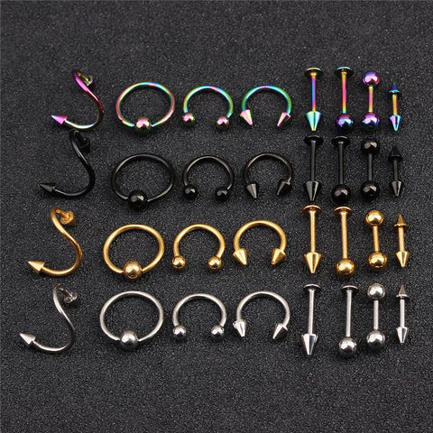 Assorted Style Nose Rings